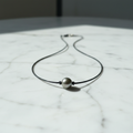 Collier ajustable avec perle de Tahiti